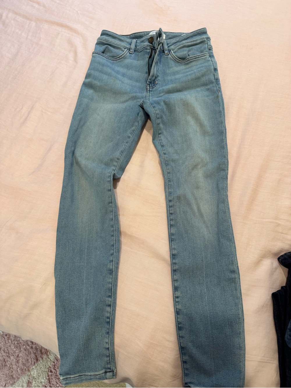 & Other Stories Light Blue Skinny Jeans
